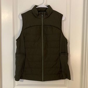 Olive green lightweight vest
